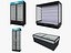 3D model Supermarket Freezer Refrigirator