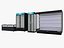 3D model Supermarket Freezer Refrigirator
