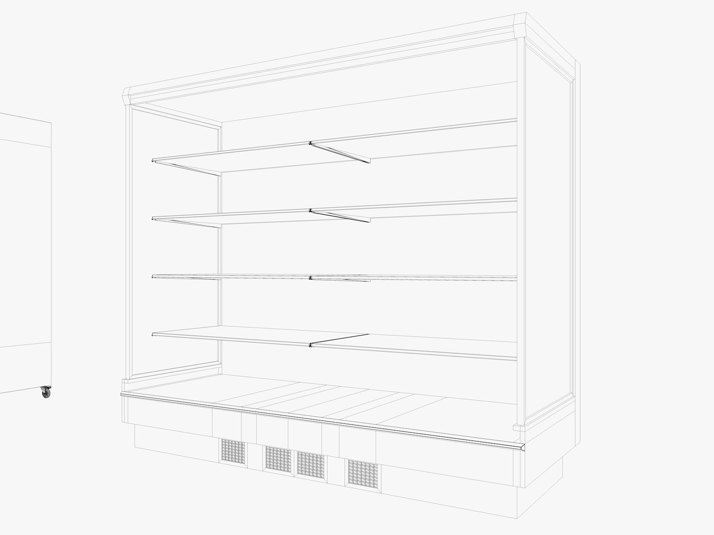 3D model Supermarket Freezer Refrigirator https://p.turbosquid.com/ts-thumb/sm/9y8kRZ/Zy/multideck_chillerwire/jpg/1747212557/1920x1080/fit_q87/cfa8c7b62c1312105345ab2a432ba8fe8ab26a59/multideck_chillerwire.jpg