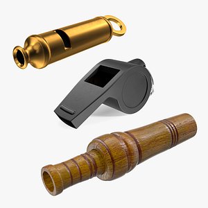 Whistles Collection 3D model