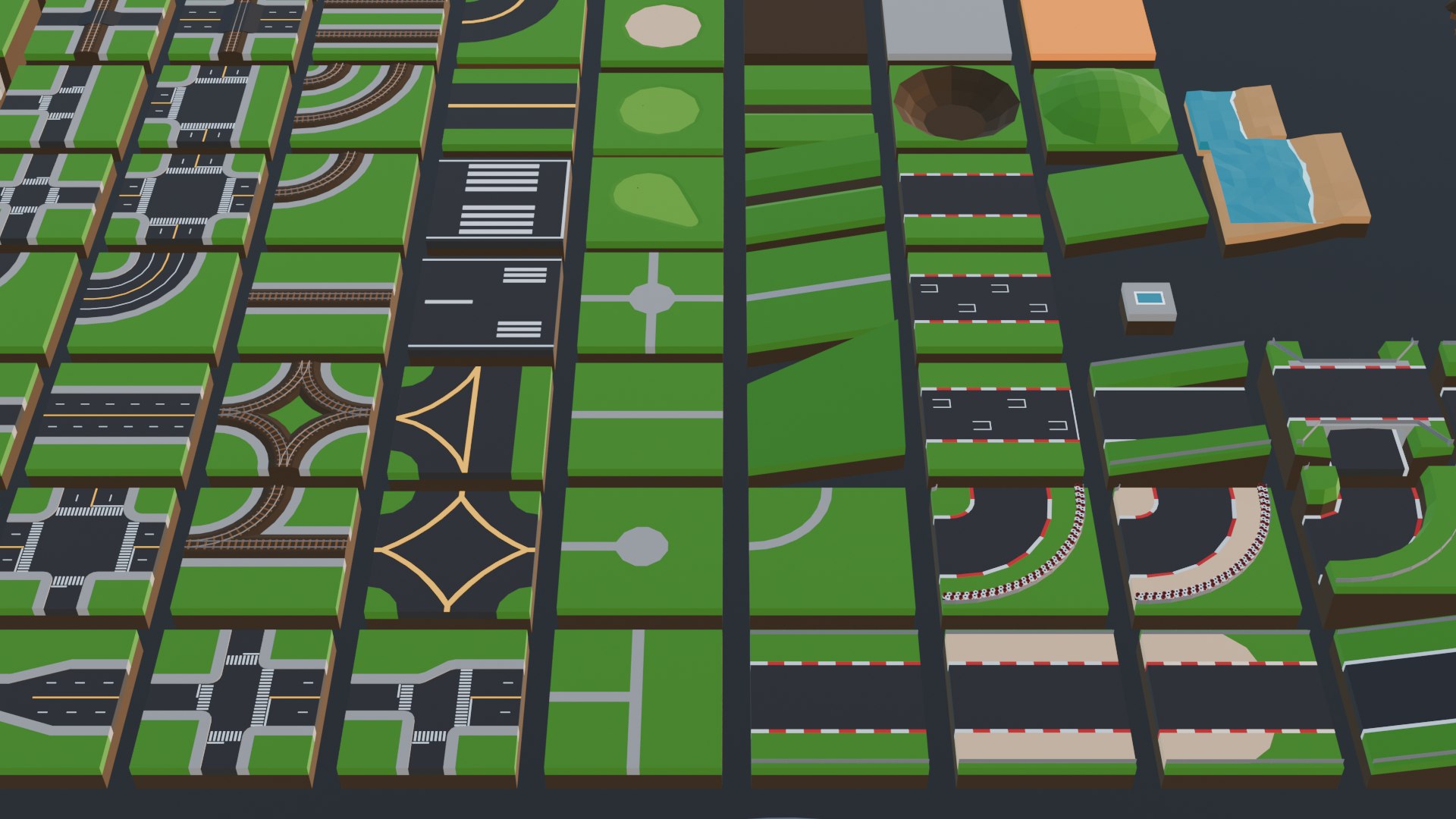 3D Model Low Poly Ultimate Asset Pack For Games Low-poly 3D Model ...