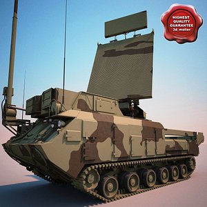 A Buk-M1-2 SAM system 9S18M1-1 Tube Arm