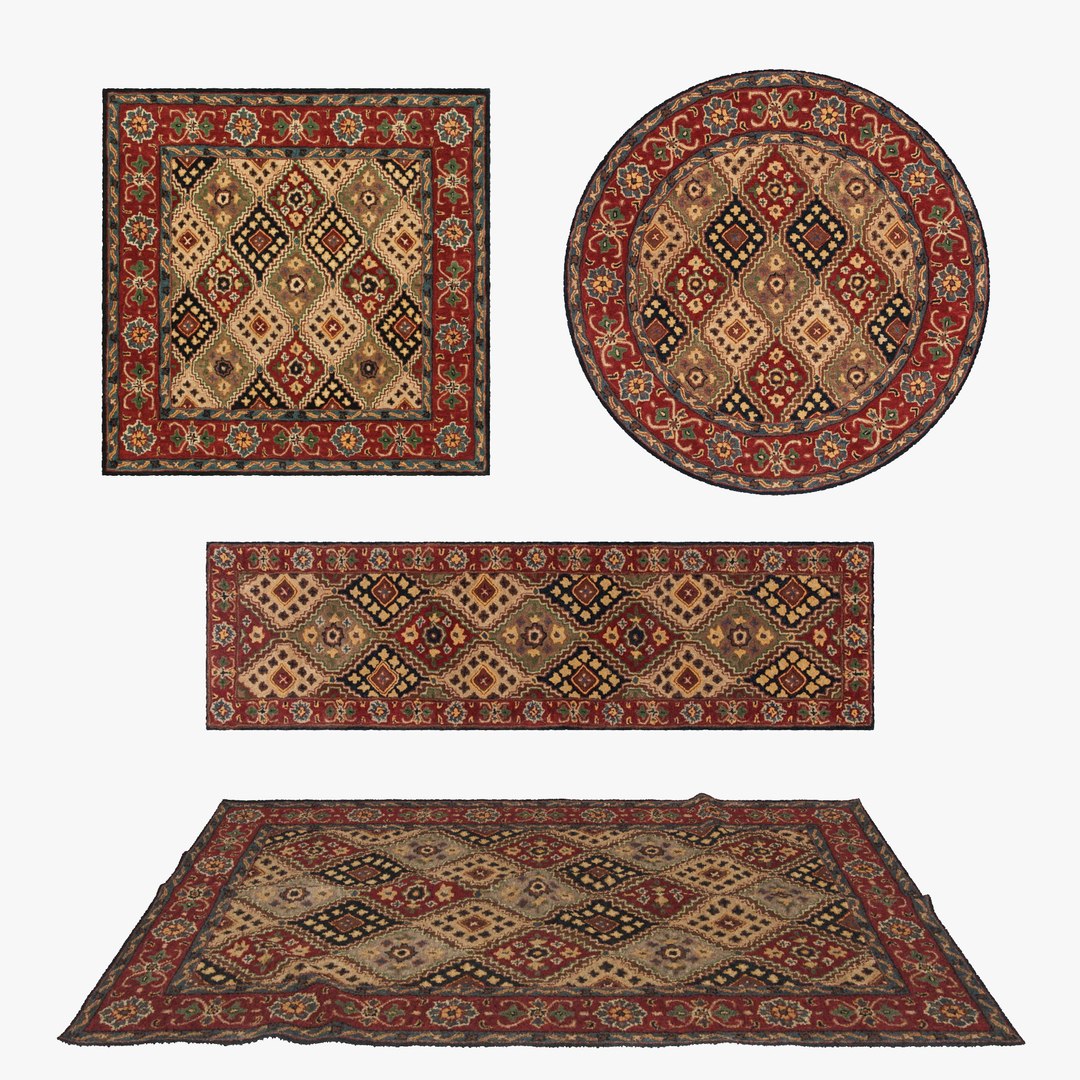 3D Rugs No 863 - TurboSquid 2055825
