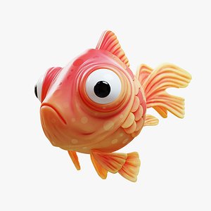 Cartoon Fish 3D model