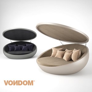 Vondom ULM Daybed with Parasol