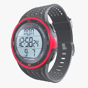 3D Titan TraQ Lite - Red model