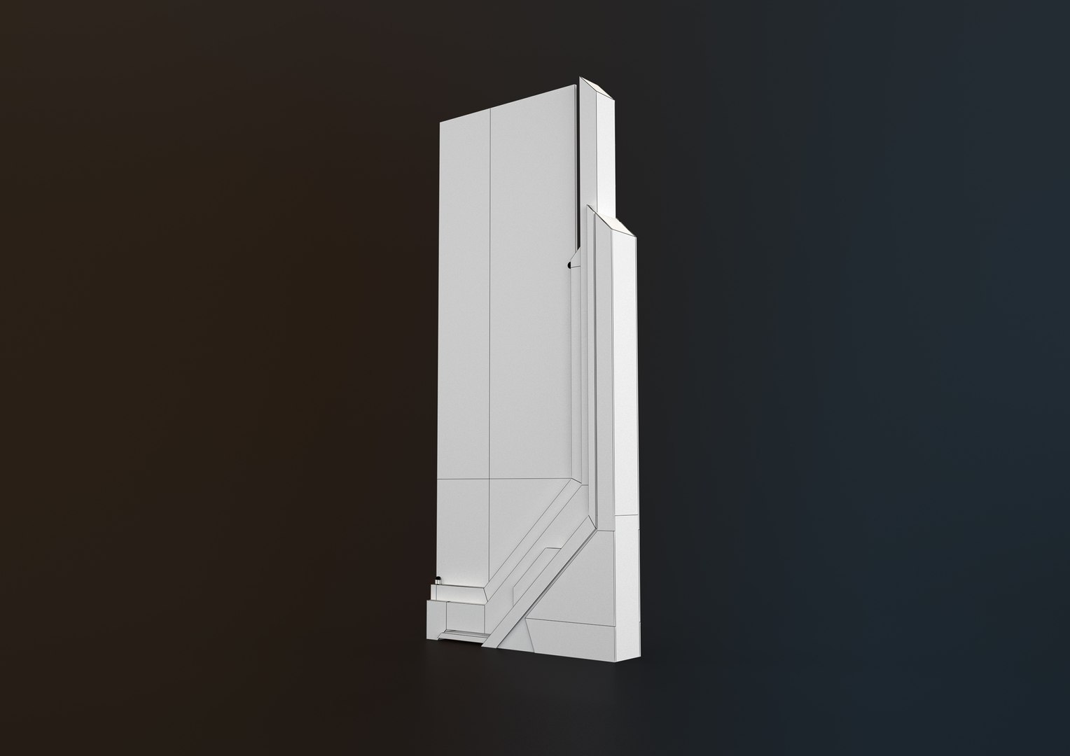 SIGNAGE STAND 07 3D Model - TurboSquid 2012601