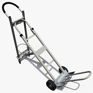 3d model hand truck 4