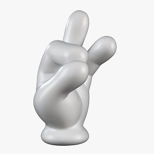 Mickey Hand - Pinch 3D model