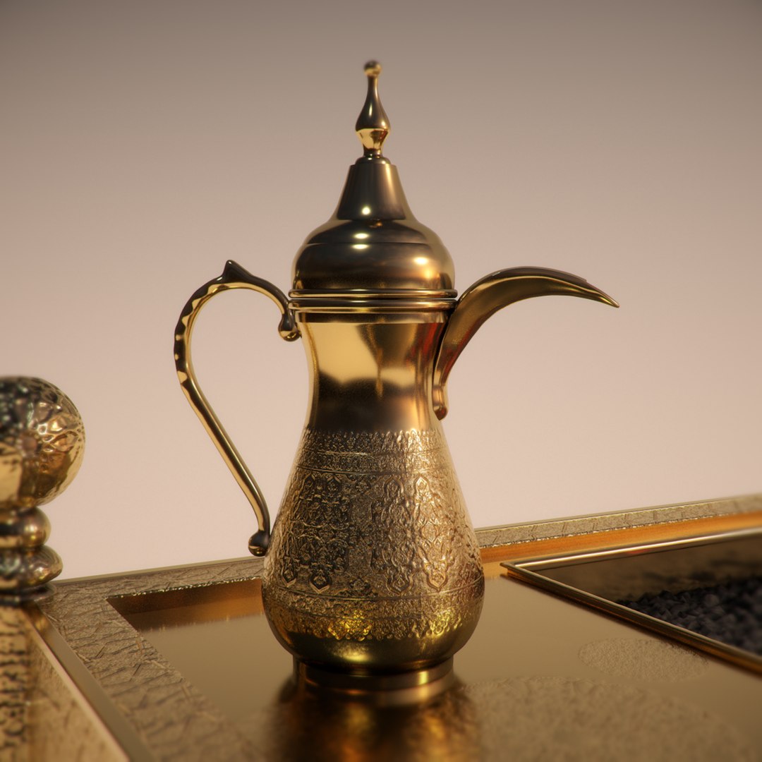 Arabic coffee pit 3D - TurboSquid 1579964