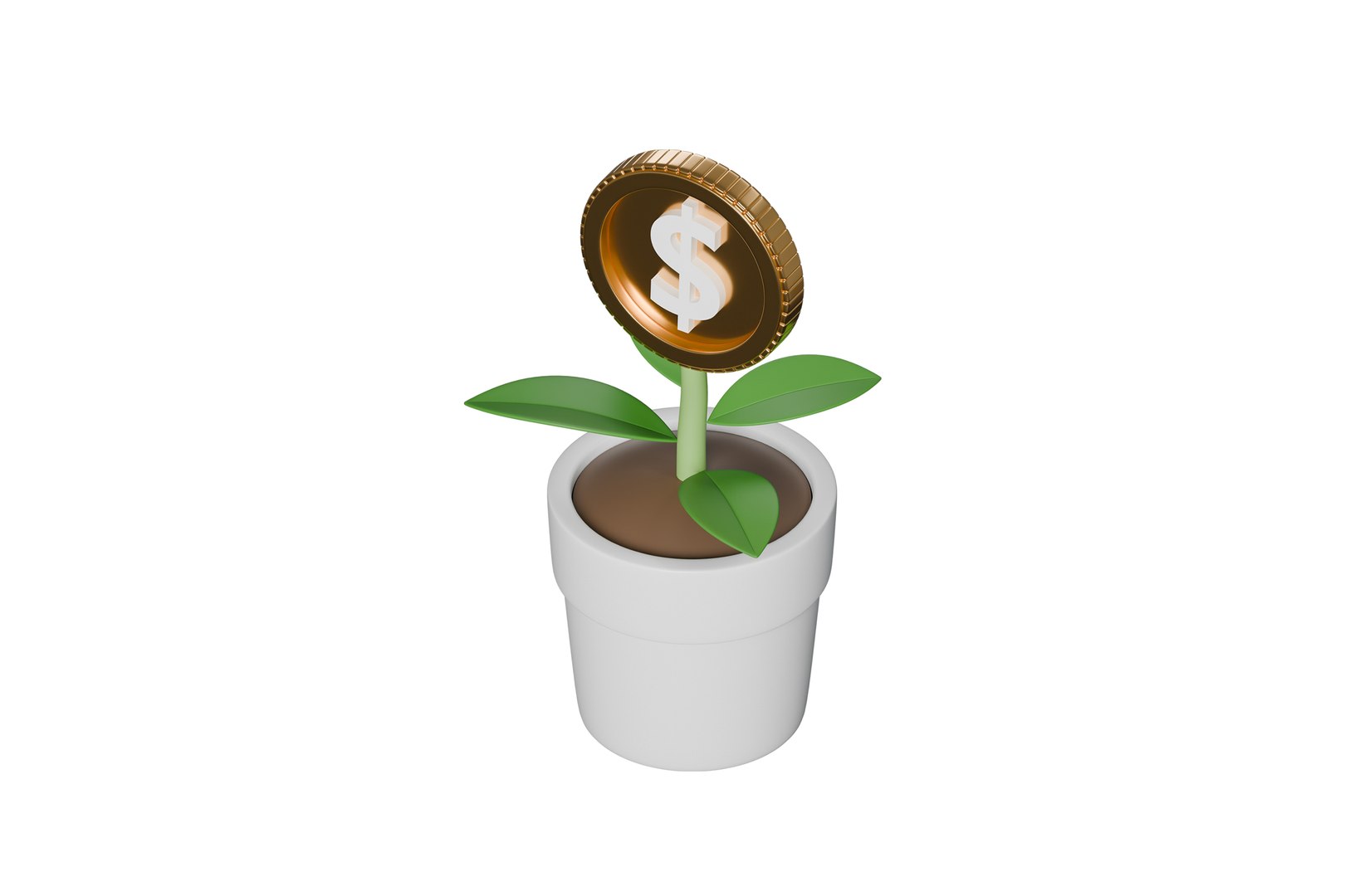 Money Tree 3D Model - TurboSquid 2263644
