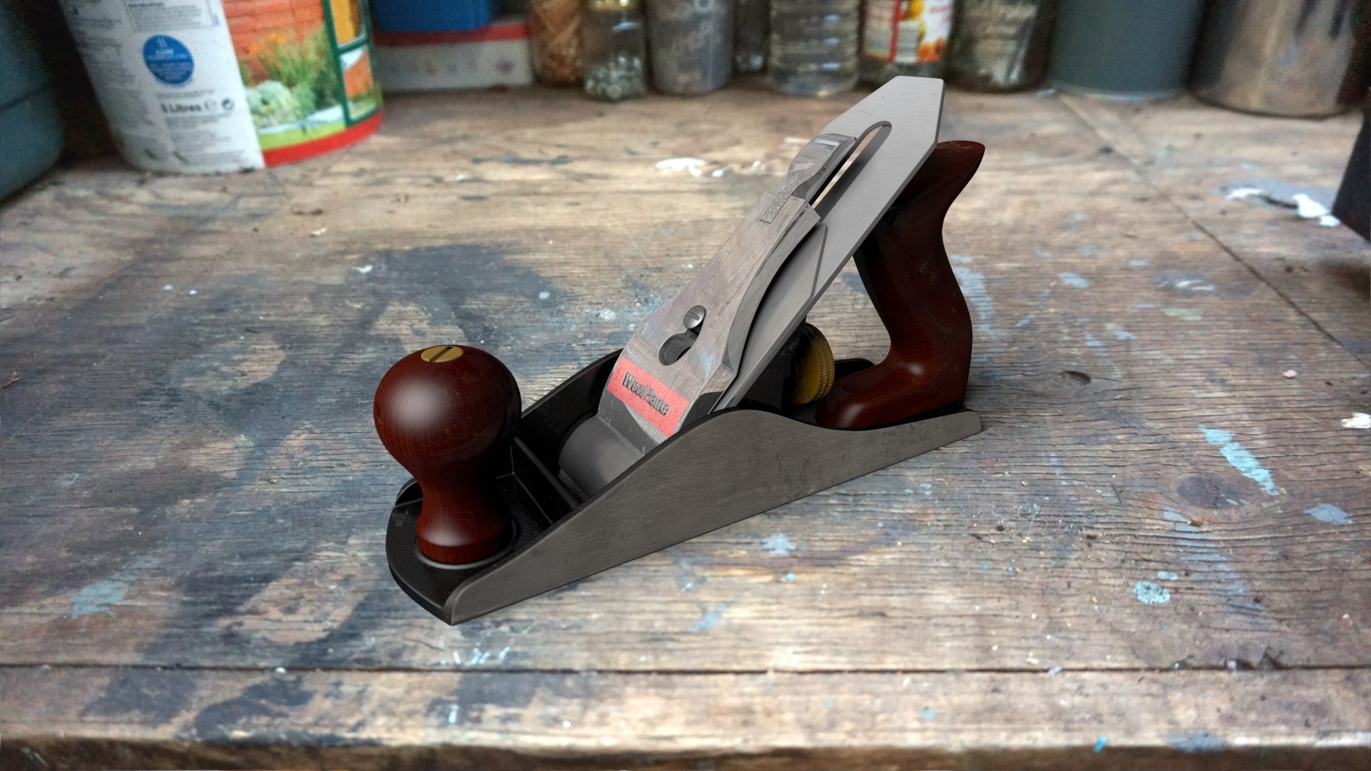 Wood plane 3D - TurboSquid 1432956