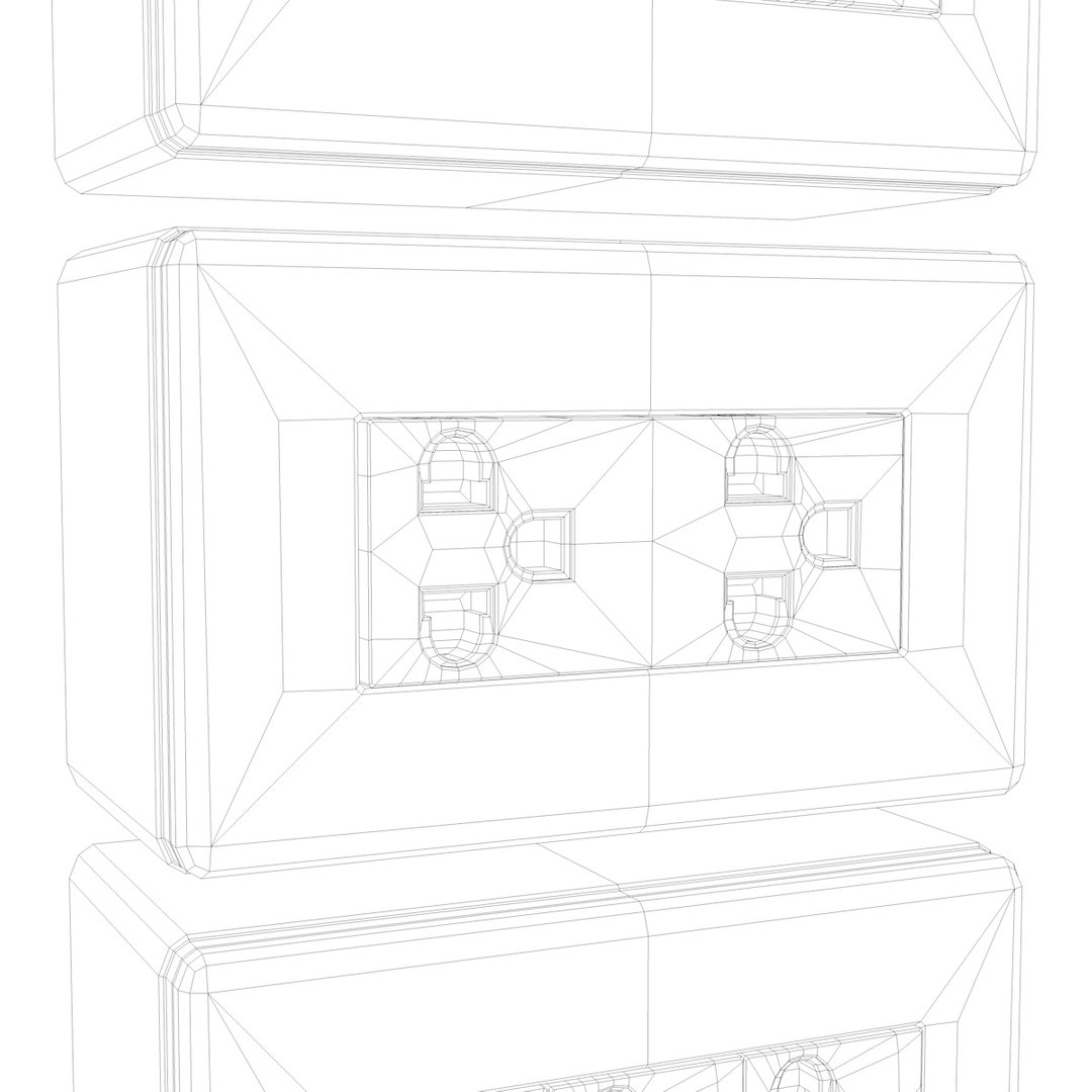 3D Power Outlet Model - TurboSquid 1521385