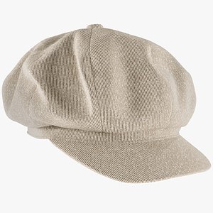 realistic women s hat 3D