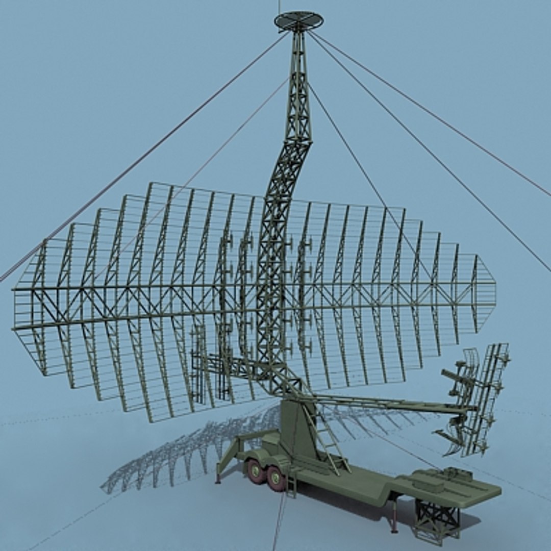 Early Radars 3d Model