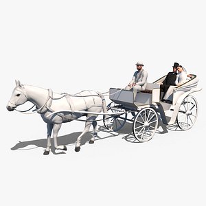 Carriage Wedding Coach (animated)