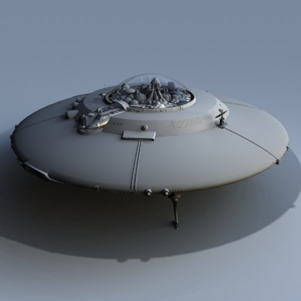 Vehicles Flying-Saucer 3D Models for Download | TurboSquid