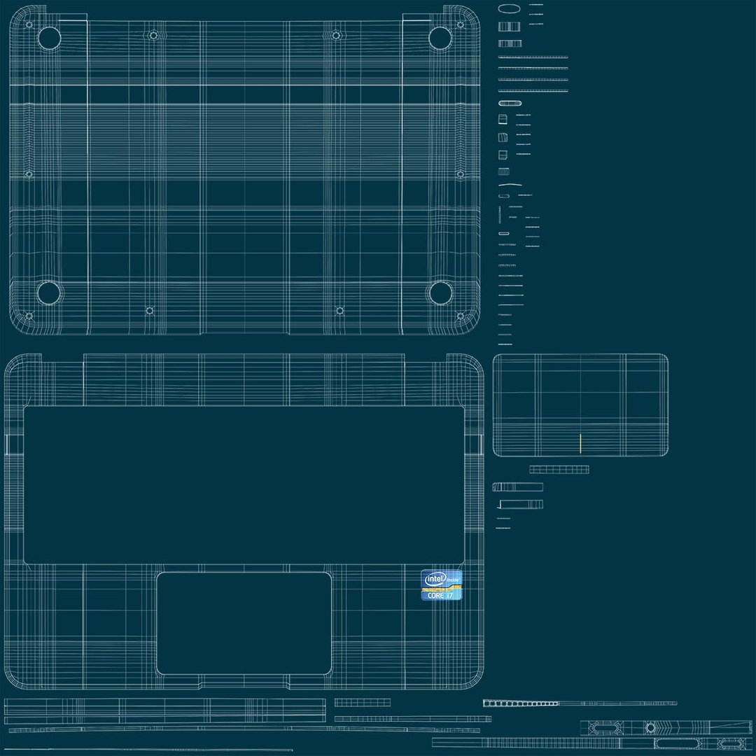 Computer Laptop Flip 3D Model - TurboSquid 1394833