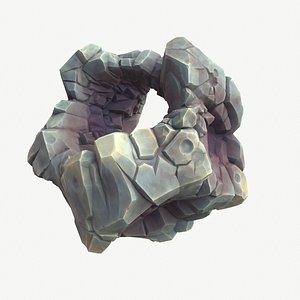 meteor meteorite asteroid 3D model