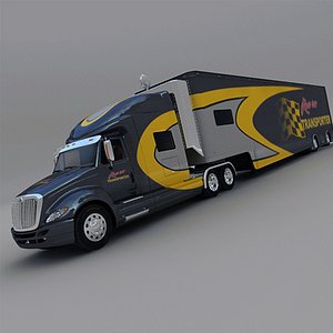 RACE CAR TRANSPORTER