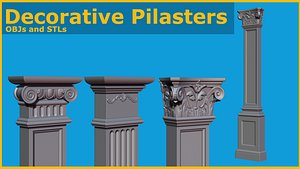 Decorative pilasters