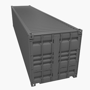Container 40ft Dry Van 3D