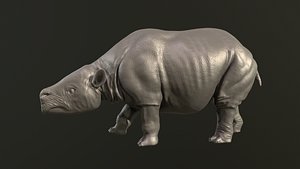 Toxodon 3D model