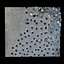 Furos de concreto no solo de cascalho 01 - varredura do modelo de fotogrametria 3D da superfície do solo de concreto com furos
