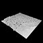 Furos de concreto no solo de cascalho 01 - varredura do modelo de fotogrametria 3D da superfície do solo de concreto com furos
