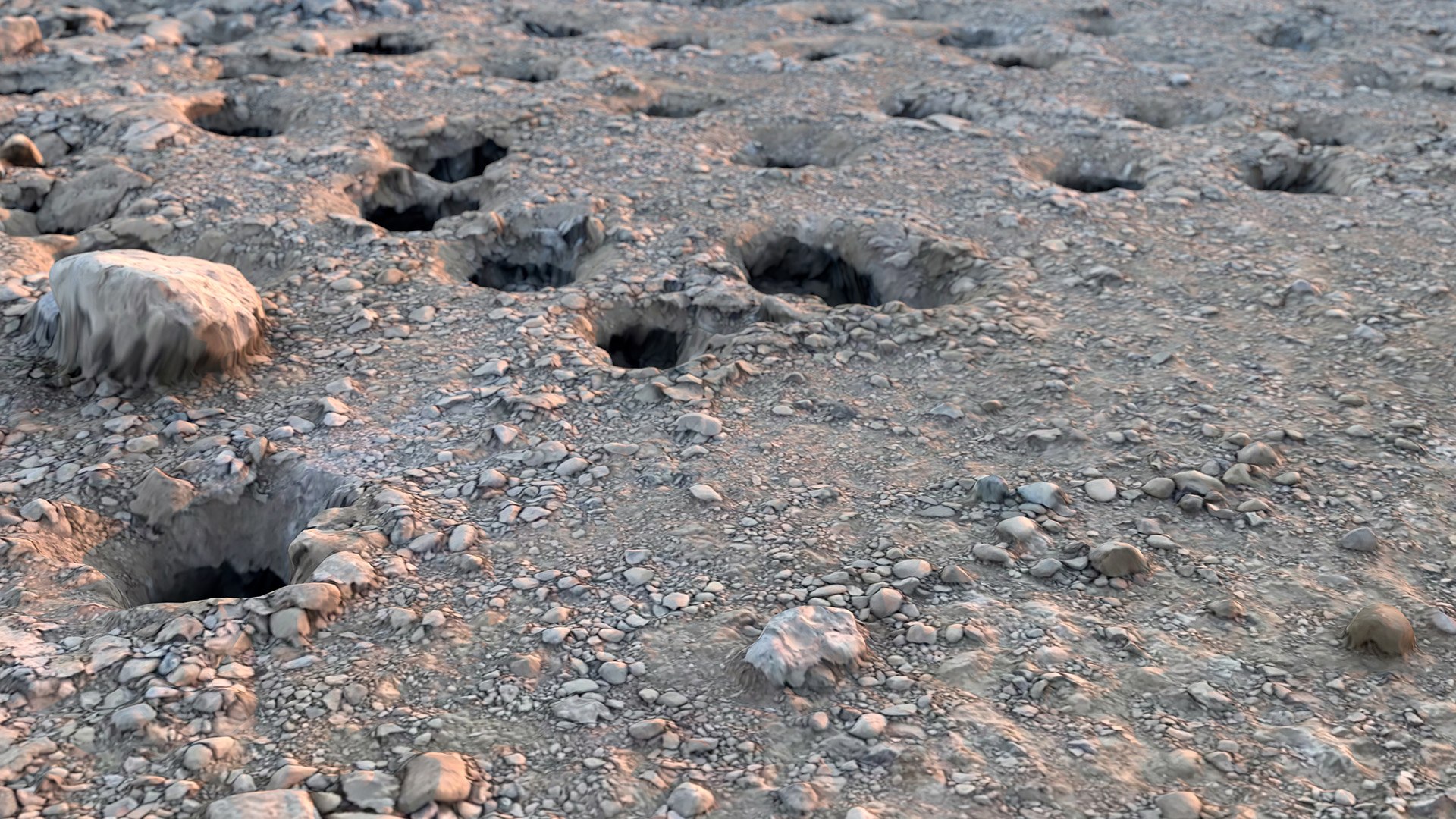 3D Gravel Ground Concrete Holes 01 - 3D photogrammetry model scan of concrete ground surface with holes model https://p.turbosquid.com/ts-thumb/sn/U3J2ul/Ju/gravelgroundconcreteholes012/jpg/1672851642/1920x1080/fit_q87/c4f690b9641fec3eefff1f079182375e668b02f2/gravelgroundconcreteholes012.jpg