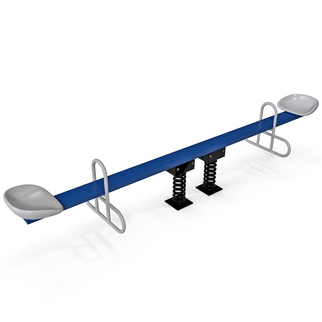 3d model teeter totter