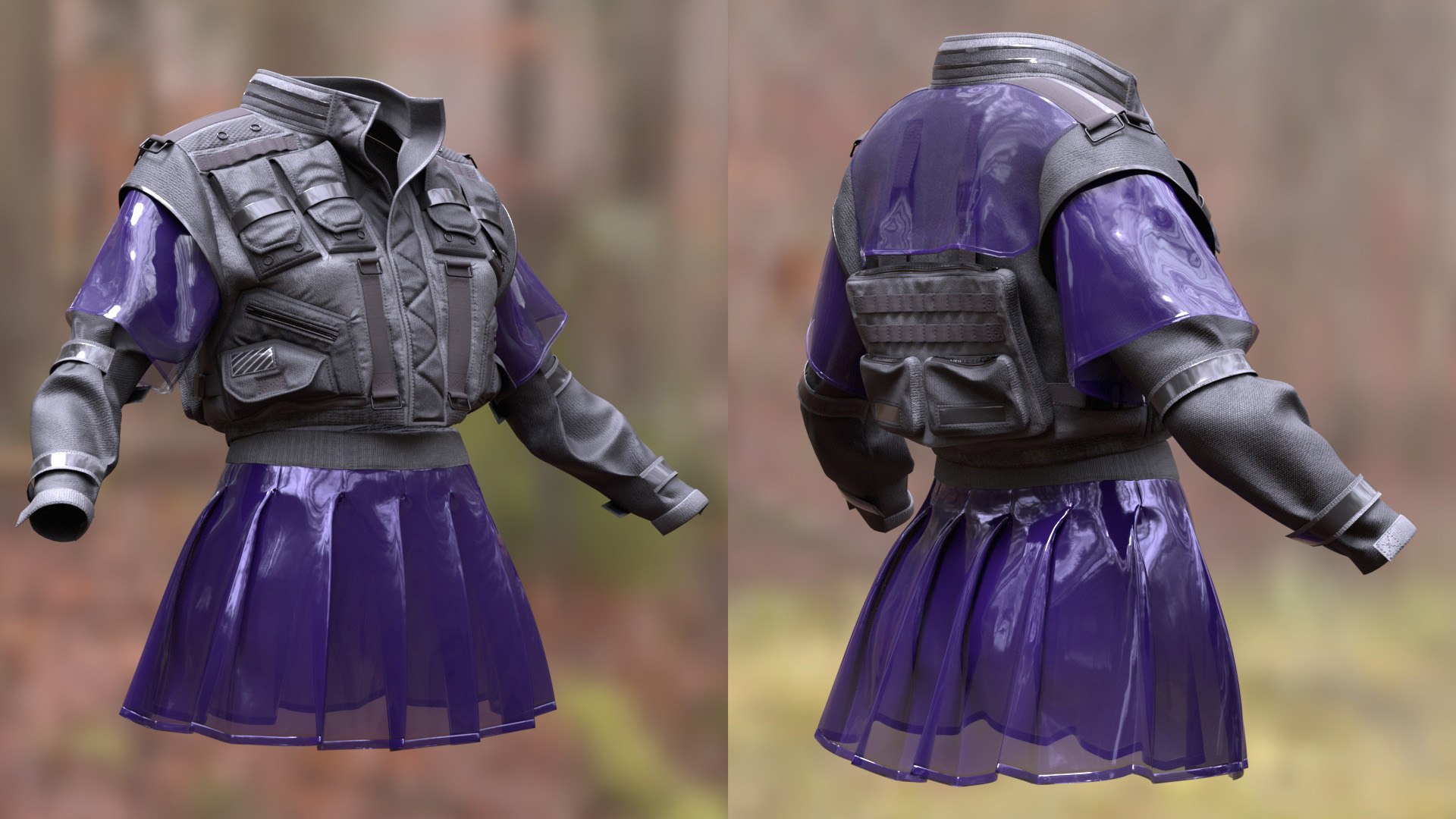 3D Model Man And Woman In Jacket 20 - TurboSquid 2351262