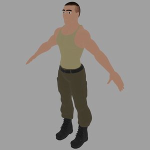 man 3D model