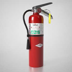 Fire Extinguisher - Gameready Unreal Engine Low-poly 3D model