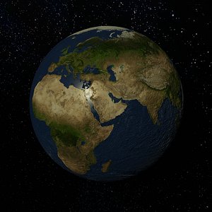 3D planet earth
