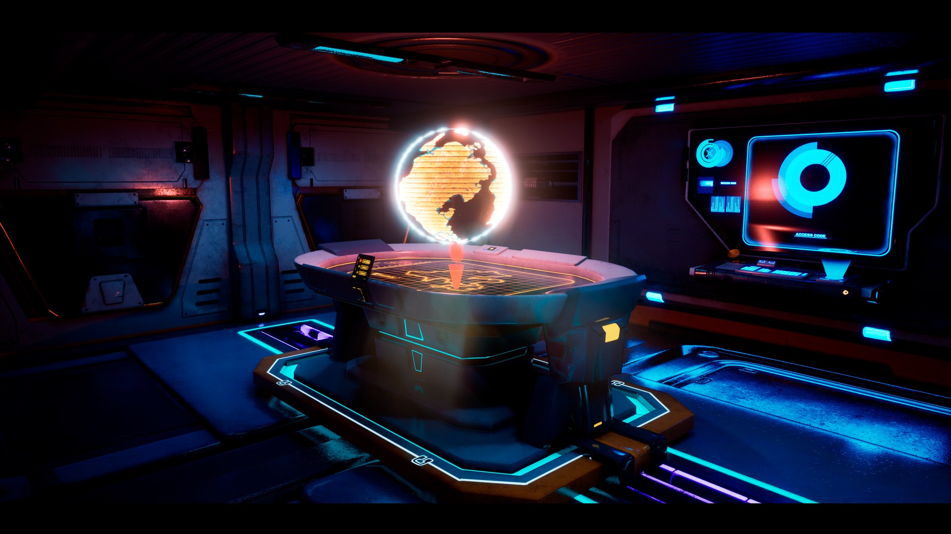 3D Model Sci Fi Control Room - TurboSquid 2104800