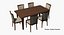 Juego de mesa y sillas de comedor
