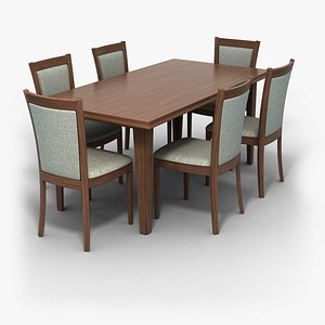 Dining Table and Chair Set