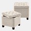 Lorraine Tufted Storage Cube