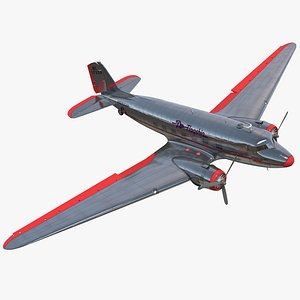 Douglas DC-3 American Airlines Rigged