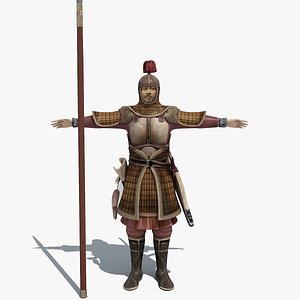 3D Ancient Chinese Soldiers