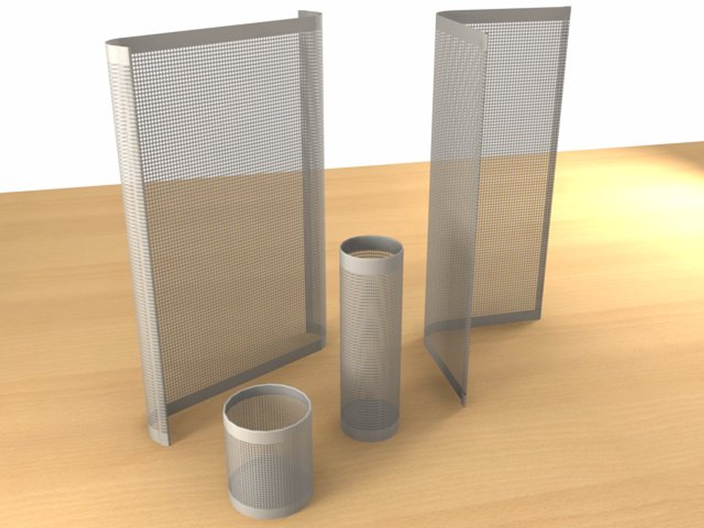 screen basket 3d max