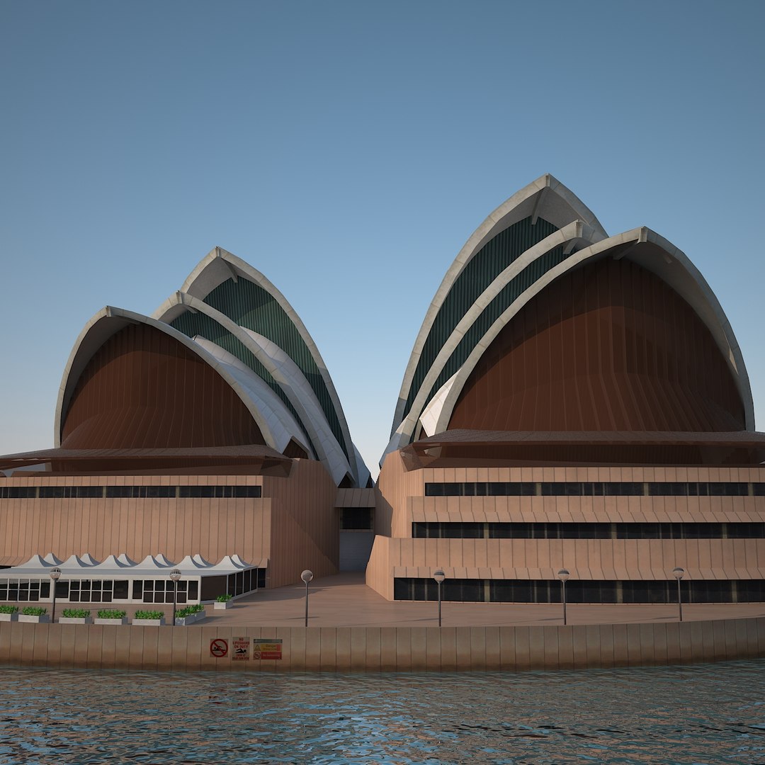 3d Sydney Opera House Model