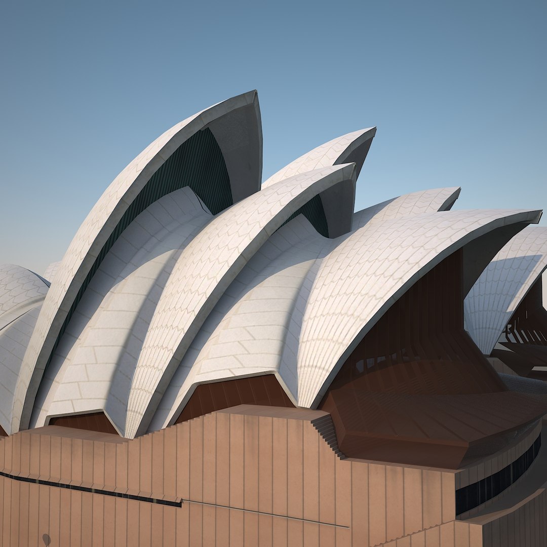 3d Sydney Opera House Model