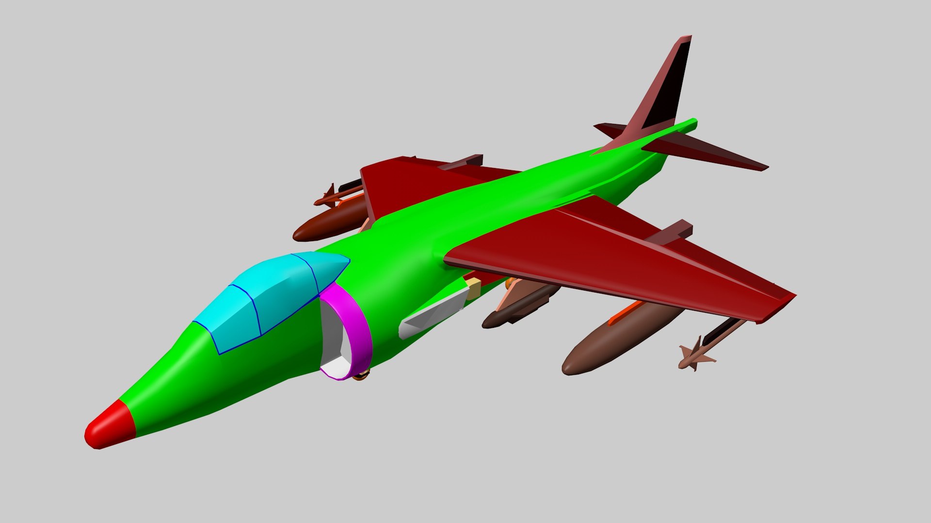 FIGHT PLANE WEAPONS 3D Model - TurboSquid 2085508