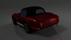 old roadster 3D model