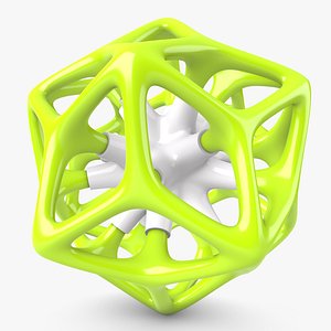 Math Sci-Fi Geometry 10 3D model