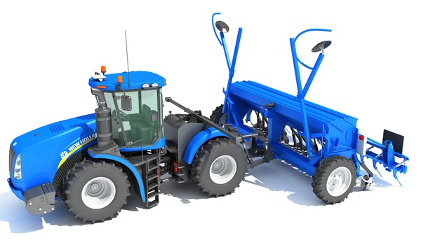 new holland tractor seed 3D