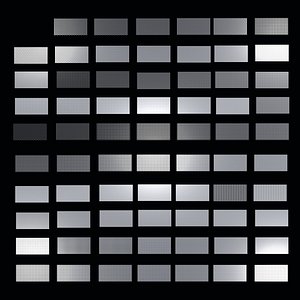 Perforated panels with circle shape hole pack 25K05 3D