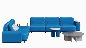 arcolor sofa designed jaime 3D